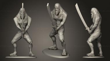 Military figurines Jack 3d model